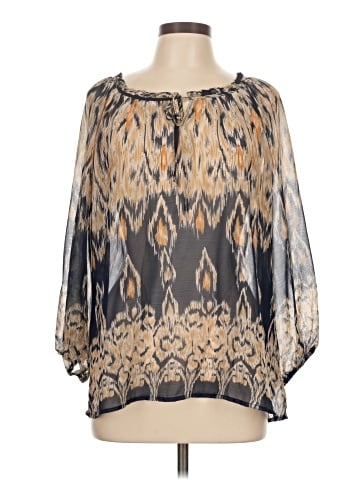 Willi Smith 3/4 Sleeve Blouse (view 1)