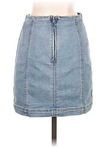Free People Denim Skirt (view 2)