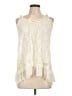 Lapis Ivory Sleeveless Blouse Size L - photo 1