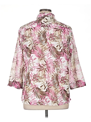 Christopher & Banks 3/4 Sleeve Blouse (view 2)