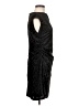 MNG Animal Print Black Cocktail Dress Size 8 - photo 4
