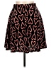 Xhilaration Hearts Black Casual Skirt Size L - photo 2