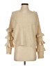 Wild Flower 100% Acrylic Tan Pullover Sweater Size XXS - photo 1
