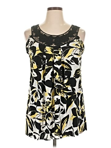En Focus Studio Sleeveless Blouse (view 1)