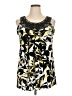 En Focus Studio Yellow Sleeveless Blouse Size 16 - photo 1