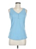 Merokeety Blue Sleeveless T-Shirt Size M - photo 1