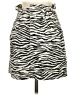 Zara TRF Animal Print Silver Casual Skirt Size XS - photo 1