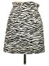 Zara TRF Animal Print Silver Casual Skirt Size XS - photo 2