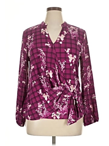 Alfani Long Sleeve Blouse (view 1)