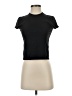 ATM 100% Cotton Black Short Sleeve Turtleneck Size XS - photo 1