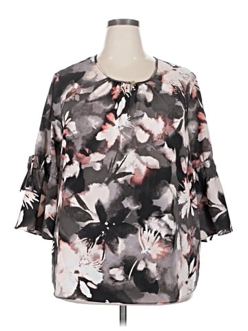 Ellen Tracy 3/4 Sleeve Blouse (view 1)