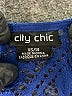City Chic 100% Polyester Blue 3/4 Sleeve Blouse Size 14 Plus (XS) - photo 7