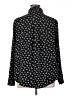 Torrid 100% Polyester Print Black Long Sleeve Blouse Size 1X Plus (1) - photo 2