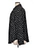 Torrid 100% Polyester Print Black Long Sleeve Blouse Size 1X Plus (1) - photo 5