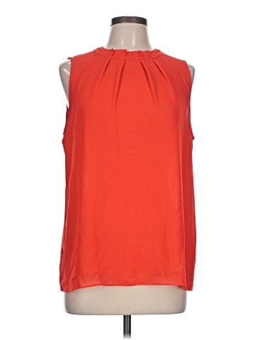 Rose + Olive Sleeveless Blouse (view 1)