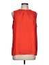 Rose + Olive 100% Polyester Orange Sleeveless Blouse Size L - photo 1