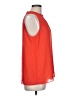 Rose + Olive 100% Polyester Orange Sleeveless Blouse Size L - photo 4