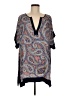 J.Crew 100% Polyester Paisley Blue Short Sleeve Blouse Size M - photo 1