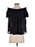 LUCCA 100% Polyester Black Sleeveless Blouse Size S - photo 2