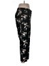 Zara Basic Floral Black Casual Pants Size L - photo 4