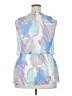 Alfani Silver Sleeveless Blouse Size 2X - photo 2