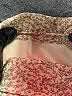 Unbranded 100% Polyester Gold Short Sleeve Blouse Size L - photo 7