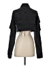 Shein Hearts Black Denim Jacket Size 4 - photo 2