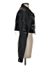 Shein Hearts Black Denim Jacket Size 4 - photo 4