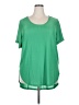 Stem & Vine Green Short Sleeve Blouse Size 2X - photo 1