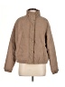 Shein 100% Polyester Solid Brown Jacket Size 6 - photo 1