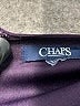 Chaps 100% Polyester Purple Casual Dress Size L (estimated) - photo 3