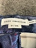 Good American 100% Polyurethane Metallic Blue Casual Pants Size 0 - photo 7