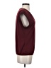 Express Burgundy Short Sleeve Top Size S - photo 4