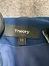 Theory Solid Blue Casual Dress Size 12 - photo 6