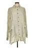CP Shades Ivory Long Sleeve Button-Down Shirt Size M - photo 1