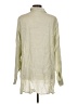 CP Shades Ivory Long Sleeve Button-Down Shirt Size M - photo 2