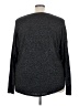 Market and Spruce Metallic Gray Pullover Sweater Size 3X - photo 2