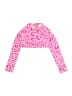 Cat & Jack Pink Rash Guard Size 4 - 5 - photo 1
