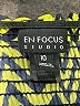 En Focus Studio Chevron-herringbone Blue Cocktail Dress Size 10 - photo 4