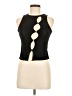 Shein Black Sleeveless T-Shirt Size 6 - photo 1