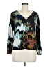 Dana Buchman for Kohls 100% Polyester Teal 3/4 Sleeve Blouse Size M - photo 1