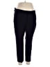 Liverpool Los Angeles Solid Black Active Pants Size 16w - photo 1