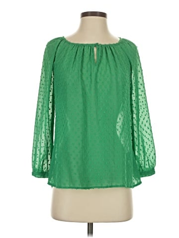 Cynthia Rowley TJX 3/4 Sleeve Blouse (view 1)
