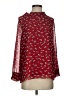 Madewell 100% Polyester Burgundy 3/4 Sleeve Blouse Size XS - photo 1
