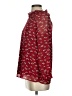 Madewell 100% Polyester Burgundy 3/4 Sleeve Blouse Size XS - photo 5
