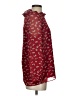 Madewell 100% Polyester Burgundy 3/4 Sleeve Blouse Size XS - photo 4