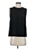 J.Crew 100% Polyester Black Sleeveless Blouse Size 2 - photo 1
