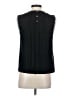J.Crew 100% Polyester Black Sleeveless Blouse Size 2 - photo 2