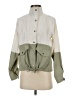 Blu Pepper 100% Polyester Color Block Green Windbreaker Size S - photo 1