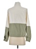Blu Pepper 100% Polyester Color Block Green Windbreaker Size S - photo 2